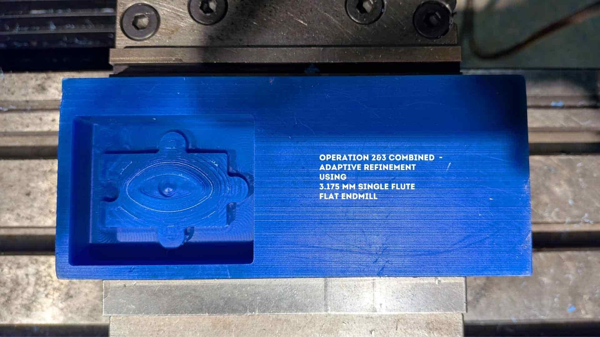 Finishing operation